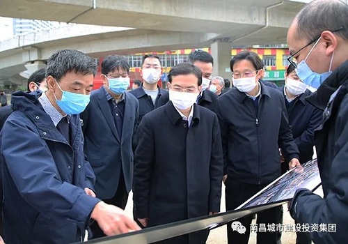 市委副書記、代市長黃喜忠調(diào)研我司重大重點項目